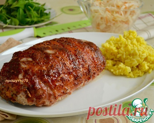 Глазированная мясная "булка" по-американски - кулинарный рецепт