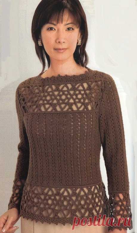 Благородство шоколадного цвета. Модели для женщин. | Вязаный Смак | Дзен