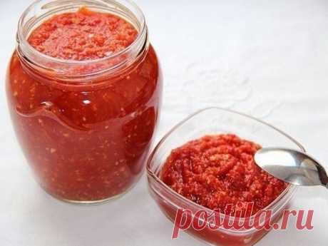 ✓ Самые вкусные рецепты, съедается за секунды: Аджика, Огонек