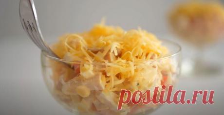 Салат Сытый Гость Рецепт За (15) Минут Сочный, красивый в подаче салат сытый гость подаем в порционных креманках. Салатик получается очень вкусный, готовится быстро.