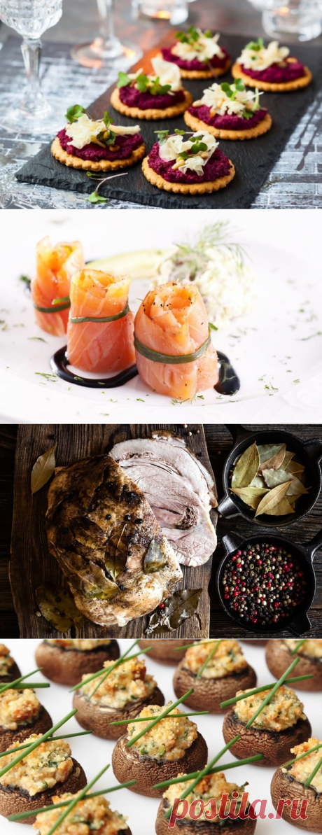 Пять оригинальных закусок к Новому году — Вкусные рецепты