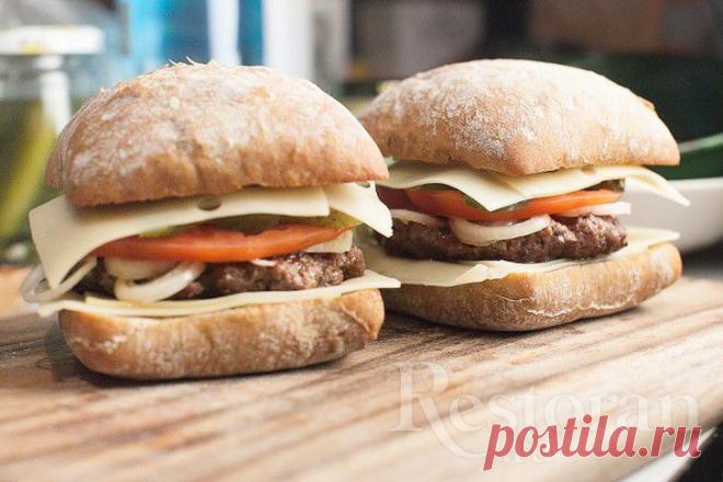 Рецепт чизбургера