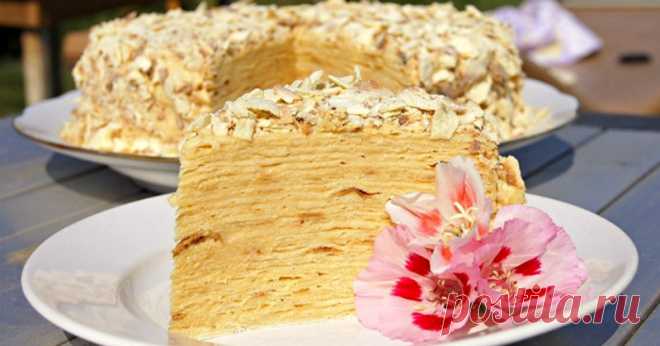 Ленивый «Наполеон» из лаваша: получается высоченным и суперпропитанным! О креме сегодня особое слово.