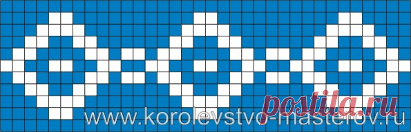Схема для вязания жаккардового узора, схемы для вязания жаккардовых узоров, спицами