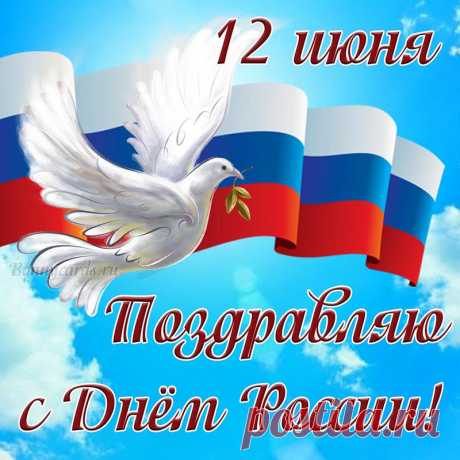 С Днем России поздравляю,
Пусть сбываются желания,
Уровень во всем растет,
В радости пусть проживает
Самый лучший наш народ.