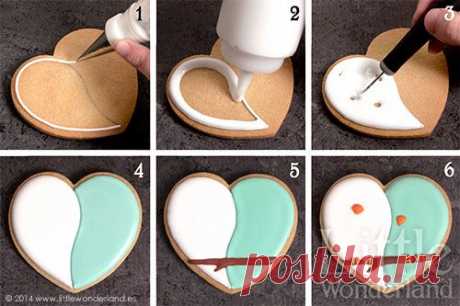 GALLETAS DECORADAS 8: Decoración de una galleta paso a paso | Little Wonderland