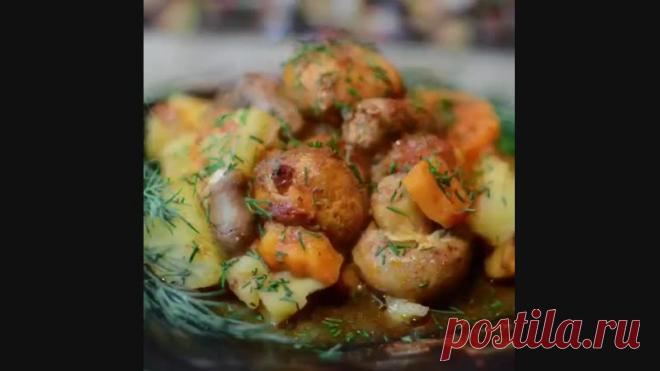 Жаркое с сердечками: идеальный обед