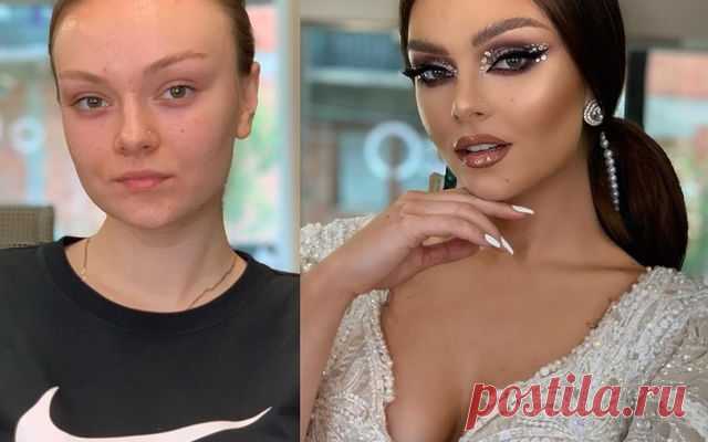 Невесты ДО и ПОСЛЕ профессионального макияжа – БУДЬ В ТЕМЕ