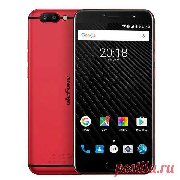 Ulefone t1 global version 5.5 inch 6gb ram 64gb rom mtk helio p25 octa core 4g smartphone