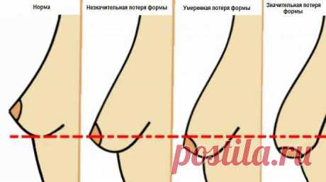 5 мифов о провисании груди, и как этого избежать!