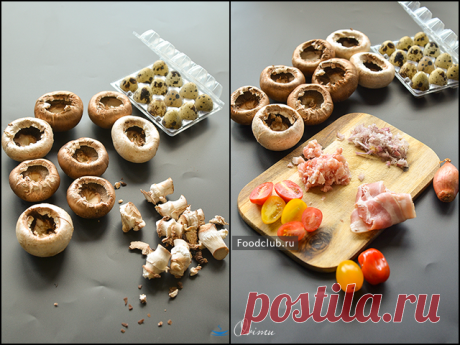 Закуска с шампиньонами — рецепт с пошаговыми фотографиями на Foodclub.ru