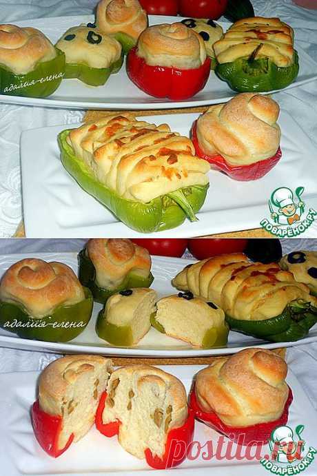 Булочки в сладком перце - кулинарный рецепт