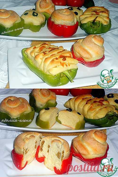 Булочки в сладком перце - кулинарный рецепт