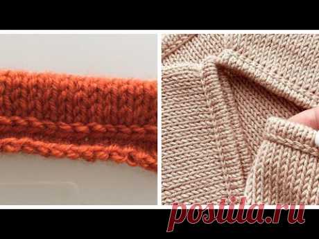 İki Katlı Örgü Başlama Ve Bitirme — Crochet Pattern