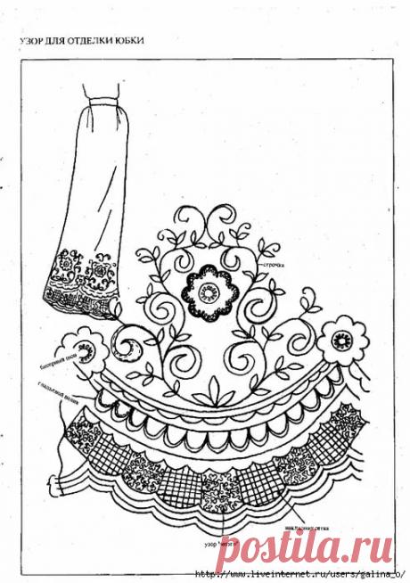 схемы орнаментов для вышивки тамбурным швом на казачьих юбках: 7 тыс изображений найдено в Яндекс.Картинках