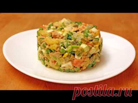 Салат с консервированным тунцом - Готовим вкусно и красиво