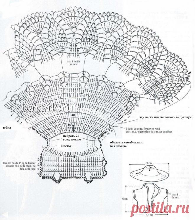 вязанное платье