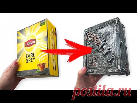 DIY Handmade box | Box from cardboard - YouTube