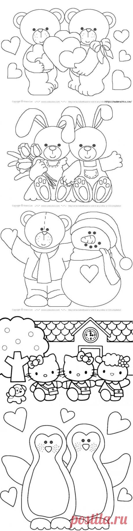 Детская апликация.