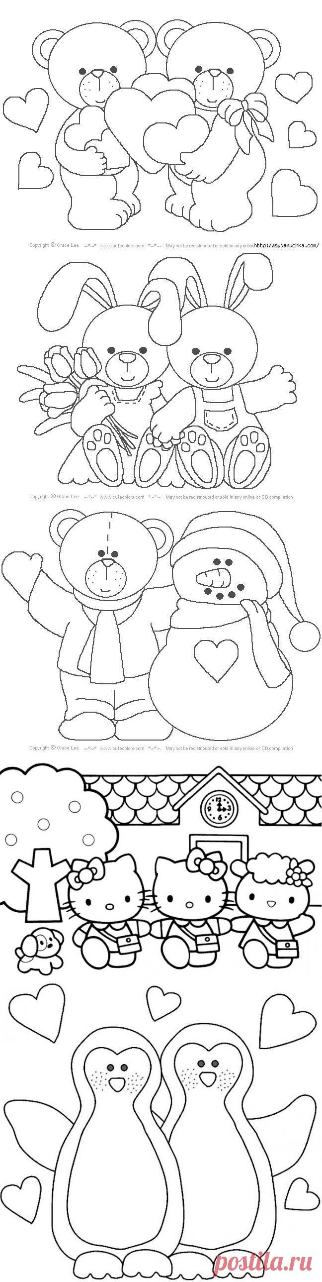 Детская апликация.