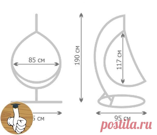 Бeритe cxeму и дeлaйтe сeбe крecлo качалку.