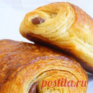Круассаны с шоколадом - BestCook