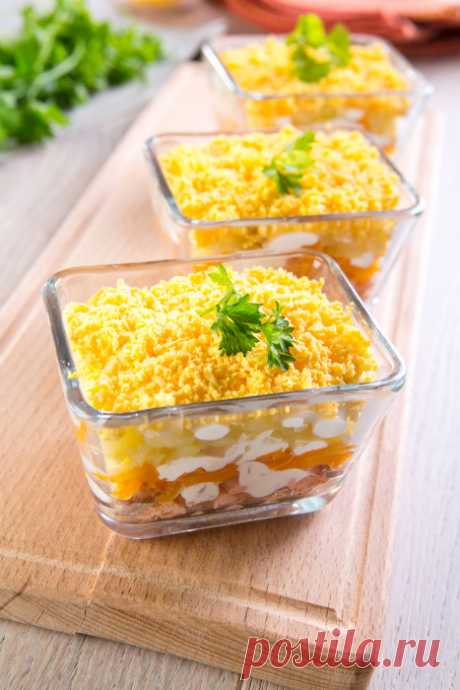 3 вкусных рецепта салата с рыбой