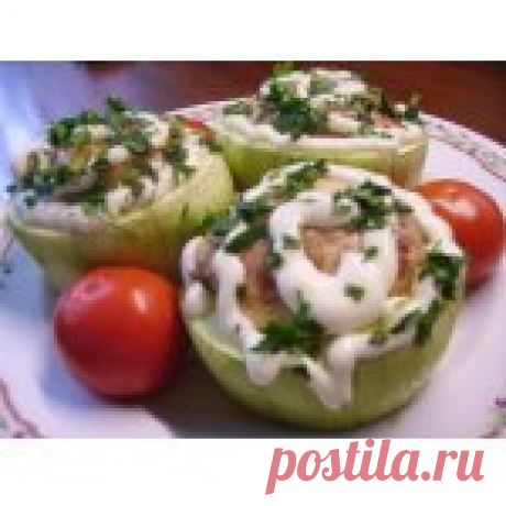 Кабачки с фаршем - кулинарный рецепт