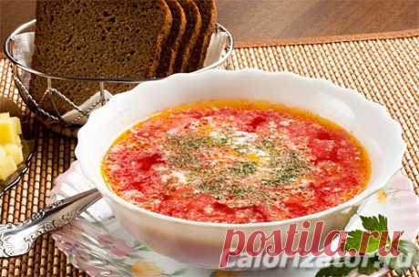 Борщ со свининой - как приготовить, рецепт с фото по шагам, калорийность - www.calorizator.ru