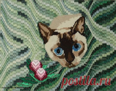 LizArt Needlepoint, Bargello Designs