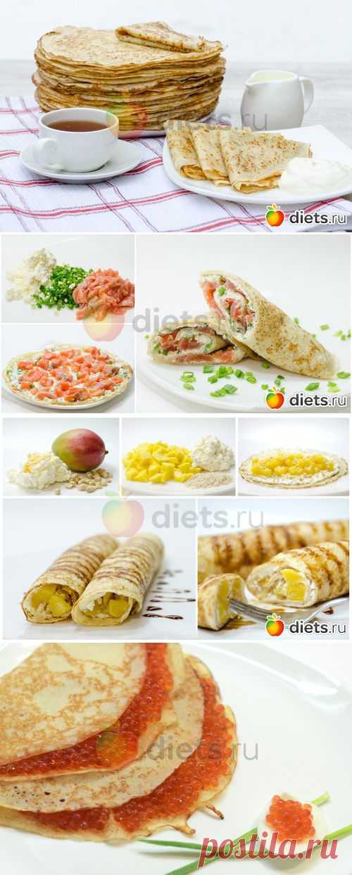 Парад начинок для блинов. Вкусная коллекция: Здоровое питание - diets.ru