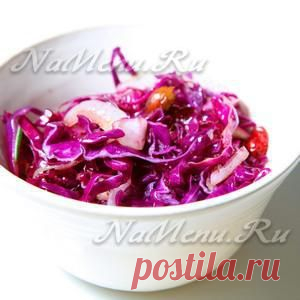 Салаты из капусты: рецепты с фото