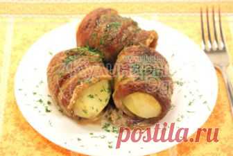 Мясная картошечка - не очень полезно, зато вкусно и сытно