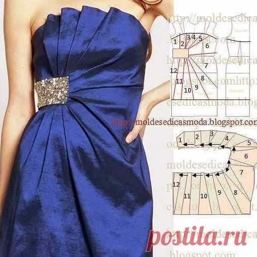 http://moldesdicasmoda.com/transformacao-de-vestido56/
#moldes #moda #modafeminina #bluedress #blue #vestidos #fashionistas #fashionstyle #fashion #dresses #colors #costura #corteecostura #style #formal