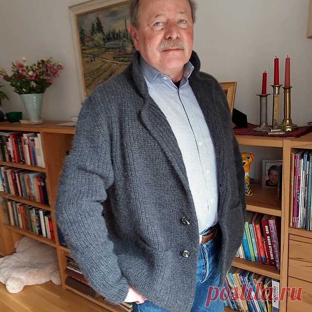 The Gentleman Cardigan by Sascha Knits