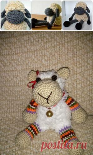 Овечка / Вязание крючком / Вязание крючком для начинающих