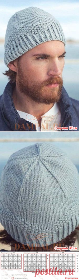 . Мужская вязаная шапка «Portsmouth Beanie» - Вязание - Страна Мам