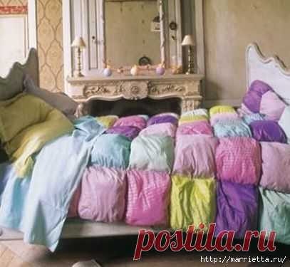 Так бы и нырнула под это одеяло! Сшить не хотите?.