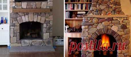 ОБЛИЦОВКА КАМИНА КАМНЕМ СВОИМИ РУКАМИ | Golbis