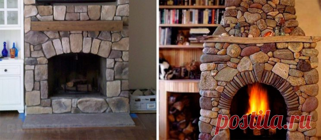 ОБЛИЦОВКА КАМИНА КАМНЕМ СВОИМИ РУКАМИ | Golbis