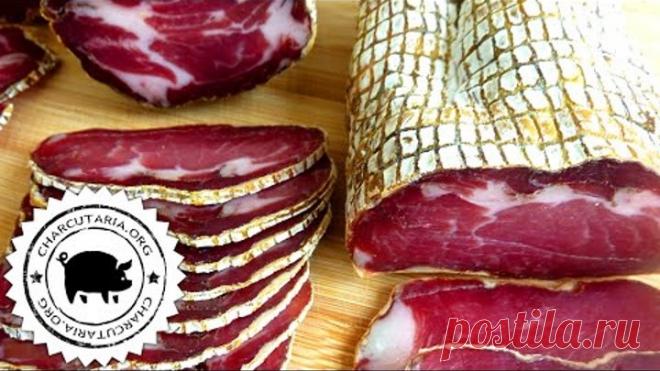 COPA no FUNDO BOVINO capicolla capocolo coppa charcutaria artesanal