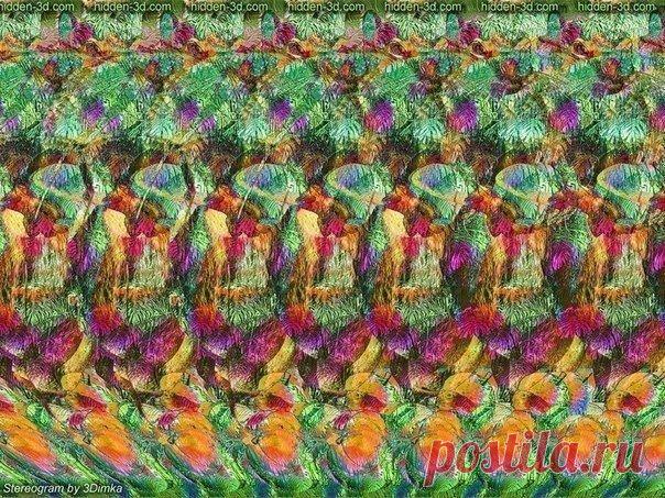 А знаете ли Вы, что бывают картинки полезные для зрения?