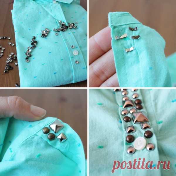 Три diy-идеи переделки сорочек / Блузки / Модный сайт о стильной переделке одежды и интерьера