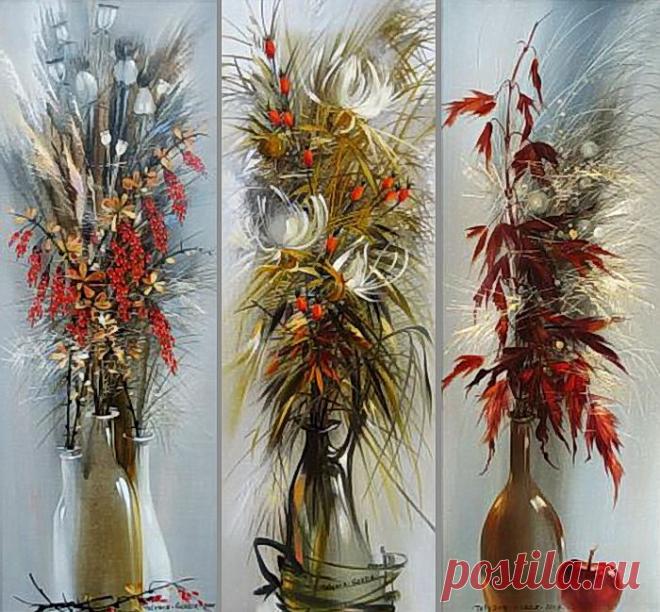 Передышка..... Художник Татьяна Гудзь (Tatyna Goodz).