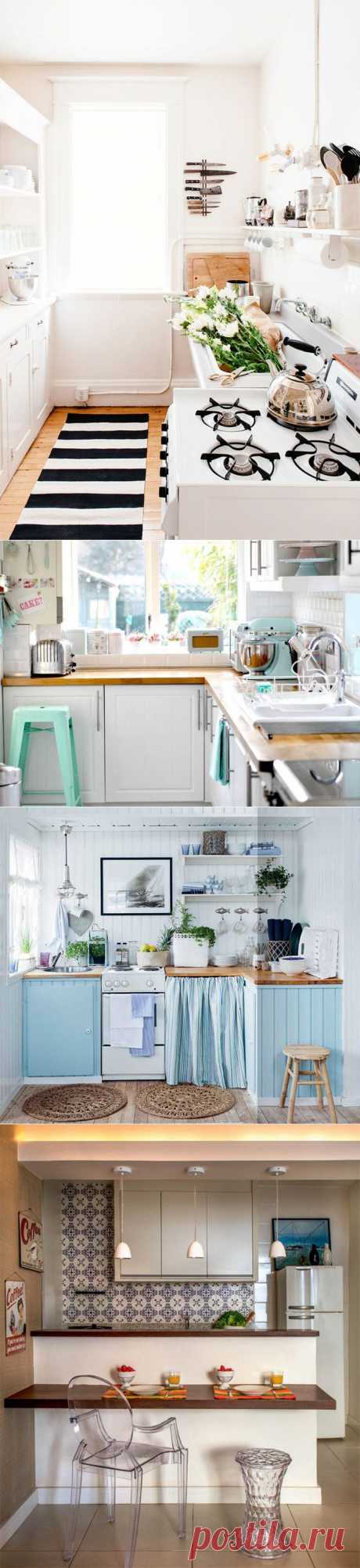Маленькая кухня: 6 советов по обустройству и 40 фото | Sweet home