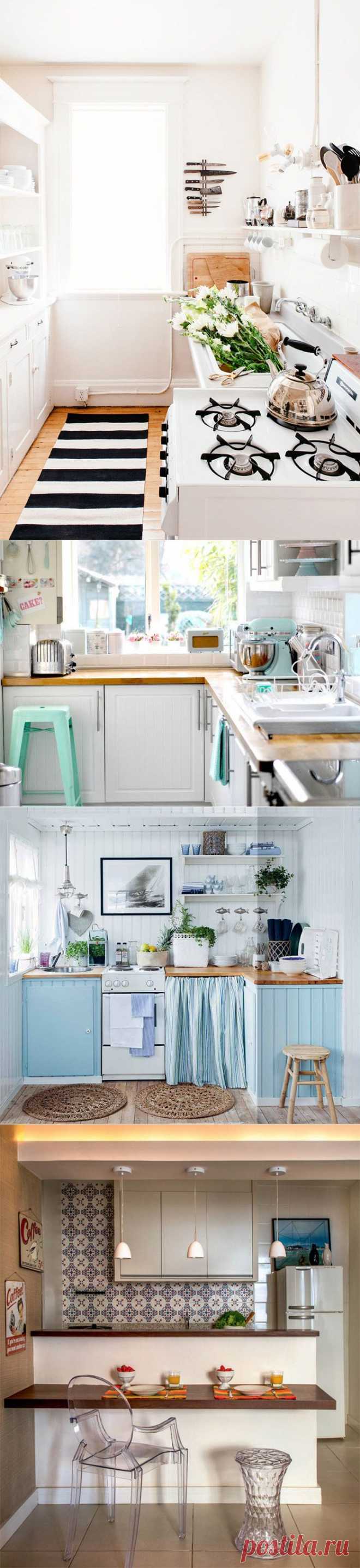Маленькая кухня: 6 советов по обустройству и 40 фото | Sweet home