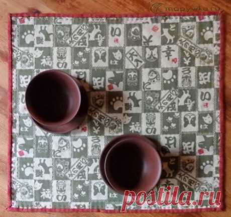 Котэ - салфетка ручной стежки | HANDMADE-МУЗЕЙ • Ручная работа, мастер-классы, идеи