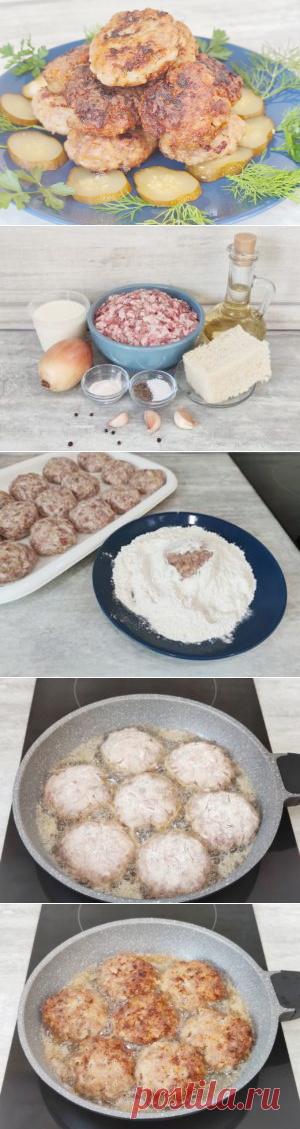Котлеты как в детстве, по рецепту бабушки - Oбжорка Gluttony.ru