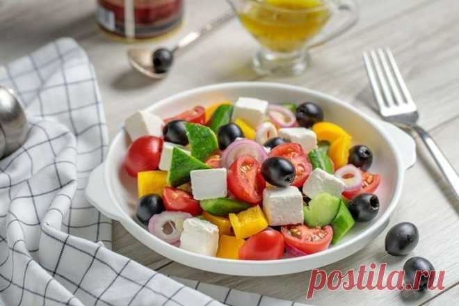 Греческий салат - 5 вкусных классических рецептов (пошагово)