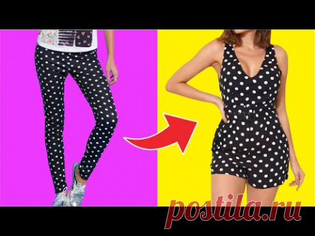 9 DICAS PARA TRANSFORMAR LEGGINGS VELHAS EM NOVAS ROUPAS 2 | IDER ALVES
